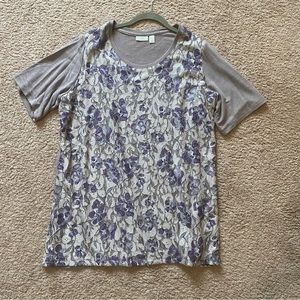 LOGO lounge French terry tee size XL